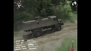 SpinTires Карта Canyons DLC Прохождение ч.1