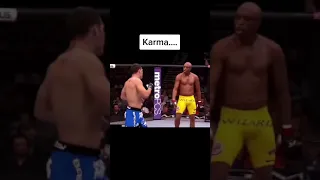 Karma ! Anderson Silva Got Cocky Until He Got knocked OUT 😳🔥#Shorts #knockout #viral