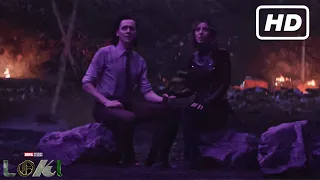 Loki And Sylvie Holding Hands - Loki Episode 4 ULTRA HD