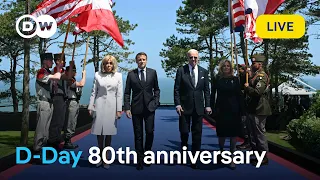 Omaha Beach live: 80th anniversary of D-Day allied landings in Normandy | DW News