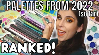 RANKING 25 PALETTES! 😱 Ranking Every Palette I've Tried in 2022...So Far!