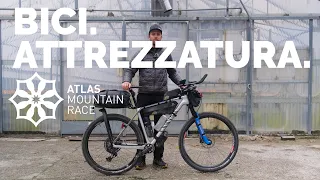 BICI E ATTREZZATURA CHE HO UTILIZZATO ALL' ATLAS MOUNTAIN RACE 2024