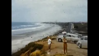 1960's (Showa 30's). California, United States. such as San Diego. Valuable old footage.USA