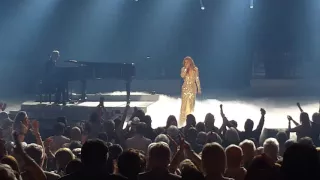 Celine Dion - All By Myself - Breakdown in tears, couldn't finish the song - Feb 23rd (Return Show)