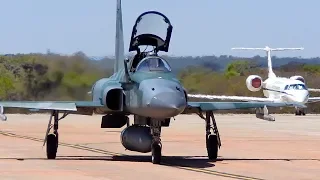 Fighter Jet Northrop F-5EM Brazilian Air Force Fighter Aeroplane