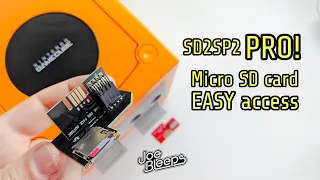 SD2SP2 Pro for Nintendo Gamecube mod guide and review - easy SD card access even with Gameboy Player