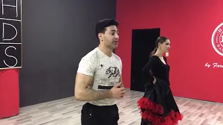 Фламенко техника ног урок № 1. Дробные выстукивания