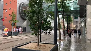 The Manchester Arndale Centre walkway