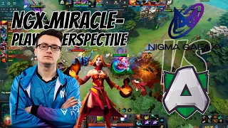 NGX.MIRACLE- [LINA] PLAYER PERSPECTIVE  NIGMA GALAXY VS ALLIANCE | DPC WEU 2021/22 Tour 1 #MIRACLE