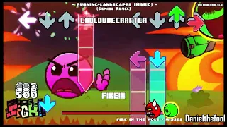 FNF - "Fire In The Hole" (Breezy Update) Full Gameplay - Lobotomy Geometry Dash 2.2