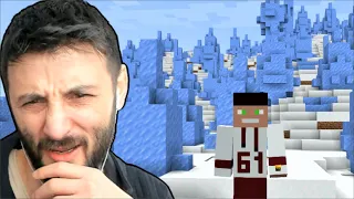 EKİPLE SADECE BUZDA 100 GÜN HARDCORE Minecraft 1.Bölüm