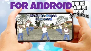 Fortnite dance mod for GTA SA Android