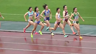 [関東インカレ]女子1部800m決勝