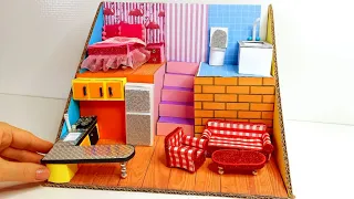 DIY MİNİATURE CARDBOARD HOUSE#6