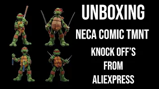 Ep169 Unboxing NECA Mirage TMNT KO's from AliExpress