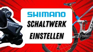 Mountainbike Schaltung einstellen | Kette springt ab | Bikeworks