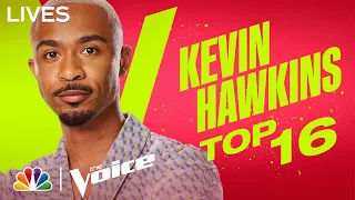 Kevin Hawkins Performs Silk Sonic's "Skate" | NBC's The Voice Top 16 2022