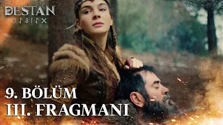 Destan 9. Bölüm 3. Fragmanı | ‘’Bozkırın kana bulandığına göz yummaktansa, imdi boğazını keserim!’’