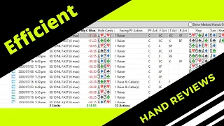 Make the PokerTracker 4 hand report more useful and efficient