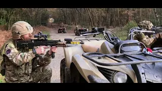 Grenadier Guards Quad Bike Training