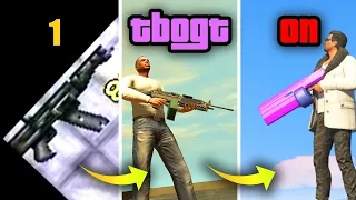 Machine Gun in GTA Games (Evolution)