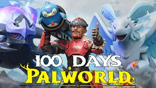 I Played 100 Days Of Palworld.. Here's what happened!