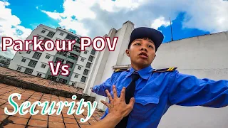 ESCAPING FROM ANGRY SECURITY IN ROOFTOP ( Epic Action POV ) | B2F | May Quá Thoát Rồi