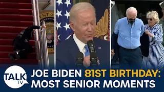 Joe Biden's 81st Birthday: Every Time US Leader Showed Us He's TOO OLD To Be President