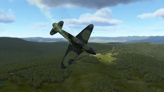 IL 2  Sturmovik  Battle of Stalingrad  сбит на Як7б