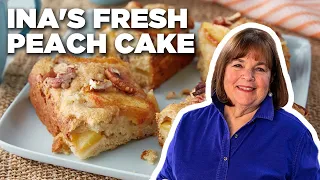 Ina Garten's 5-Star Fresh Peach Cake | Barefoot Contessa | Food Network