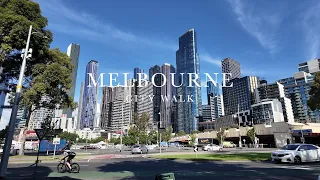 Melbourne Walk | Afternoon Walk in CBD | Jan 2024