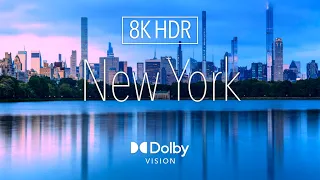 New York 🇺🇸 8K HDR Timelapse ｜ Dolby Vision™｜ Micro LED | Vision Pro