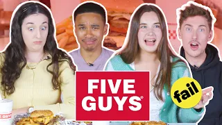 Who's Got The Best Five Guys Order?