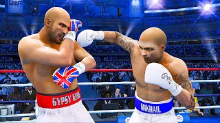 Oleksandr Usyk vs Tyson Fury Full Fight - Fight Night Champion Simulation