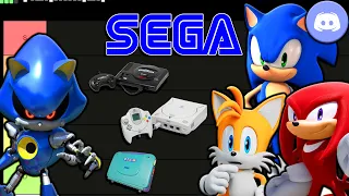 Sonic, Tails, and Knuckles make a Sega Consoles Tier List (Ft. Metal Sonic)