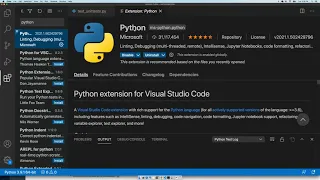 Setting up unit tests in Python with VSCode