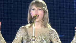 Taylor Swift - Out of the Woods Live - 8/14/15 - 1989 World Tour - Santa Clara, CA - [HD]