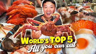 These are The TOP 5 Best ALL YOU CAN EAT Buffets in The WORLD!