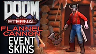 Doom Eternal - ALL Series 10 Skins (Flannel Cannon Event)