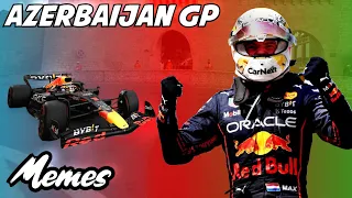 F1 2022 Azerbaijan Grand Prix being a meme