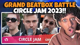 GBB23: CIRCLE JAM 🇯🇵 with Helium, Taras Stanin, Alexinho and MORE! | YOLOW Beatbox Reaction