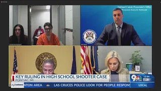 Michigan teen shooter eligible for life in prison, no parole, for killing 4 students, judge rules