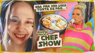 REACT CHEF SHOW DO RODRIGO APRESENTADOR - A Torta de Ralo de Pia !! Digo, de Pão !!!