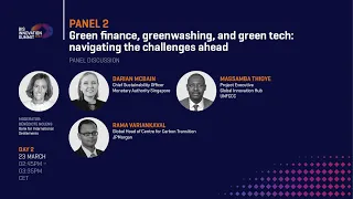 Green finance, greenwashing, and green tech: navigating the challenges ahead