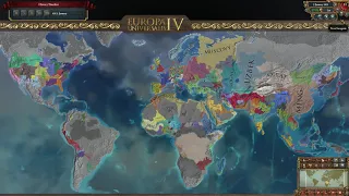 EU4 Timelapse - American States 1444 Mod