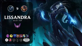 Lissandra Top vs Rumble - KR Master Patch 13.14