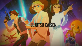 Star Wars anime opening - "Kakai Kitan" (Jujutsu Kaisen OP)