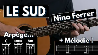 Jouer Le Sud de Nino Ferrer | Tuto Guitare (Tablature & Partition)