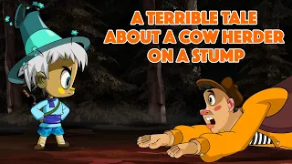 Masha and the Bear👻Masha's Spooky Stories🧍A Terrible Tale About A Cow Herder On A Stump🪵(Episode 16)