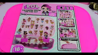 NEW | LOL SURPRISE FASHION SHOW ON THE GO | TOY REVIEW